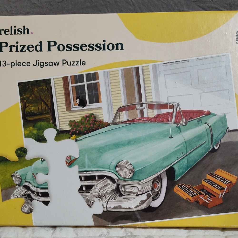 Relish "Prized Possession" Senior Jigsaw Puzzle, 13 Large Pieces